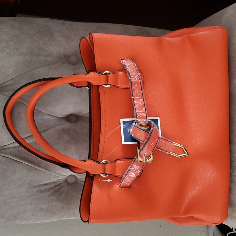 Orange purse